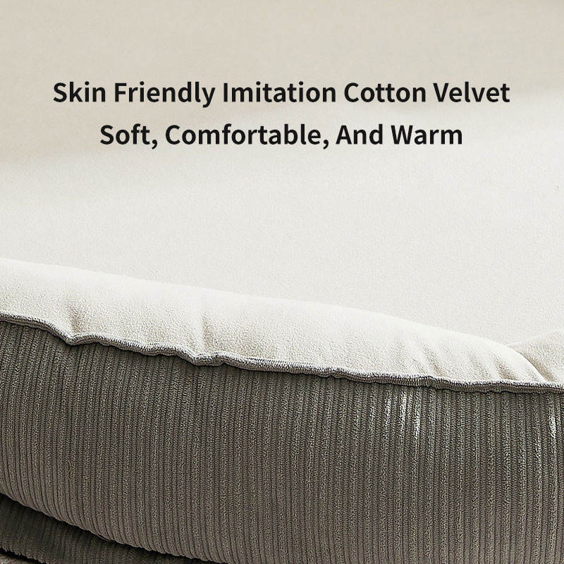 New Design Eco-Friendly Orthopedic Cooling Memory Foam Dog Bed Mat Calming Chew Proof for Small Animals Deep Sleep Cat Bed