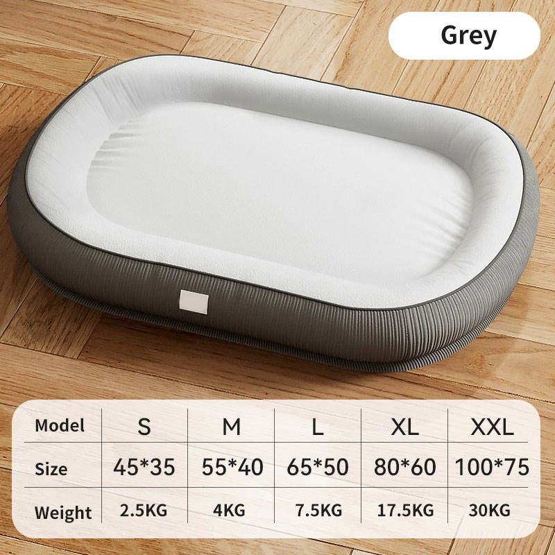 New Design Eco-Friendly Orthopedic Cooling Memory Foam Dog Bed Mat Calming Chew Proof for Small Animals Deep Sleep Cat Bed