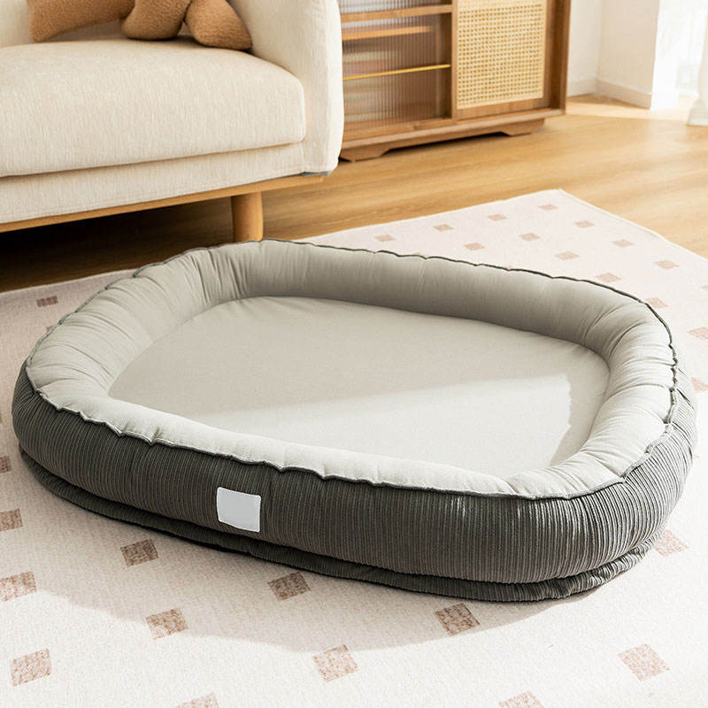 New Design Eco-Friendly Orthopedic Cooling Memory Foam Dog Bed Mat Calming Chew Proof for Small Animals Deep Sleep Cat Bed