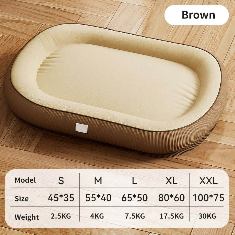New Design Eco-Friendly Orthopedic Cooling Memory Foam Dog Bed Mat Calming Chew Proof for Small Animals Deep Sleep Cat Bed