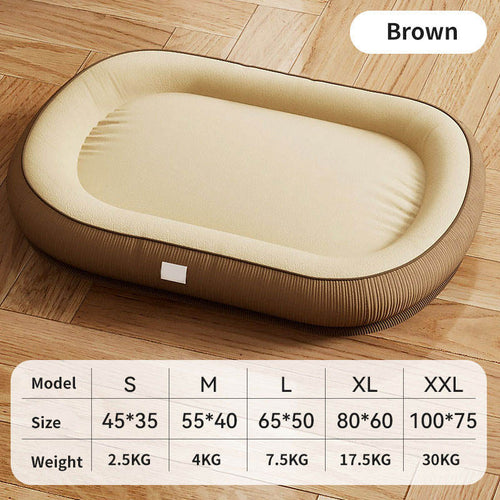 New Design Eco-Friendly Orthopedic Cooling Memory Foam Dog Bed Mat Calming Chew Proof for Small Animals Deep Sleep Cat Bed
